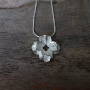 Fingerprint Pods Wreath Pendant