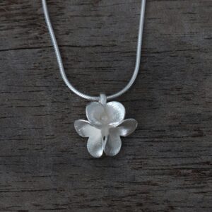 Fingerprint Pods Triplet pendant medium